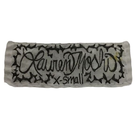 Lauren Moshi White Hooded Sweatshirt Size XSmall - Picture 4 of 12